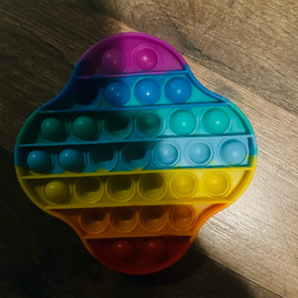 Pop It Fidget Rainbow Color Bundle - Picture 5 of 5
